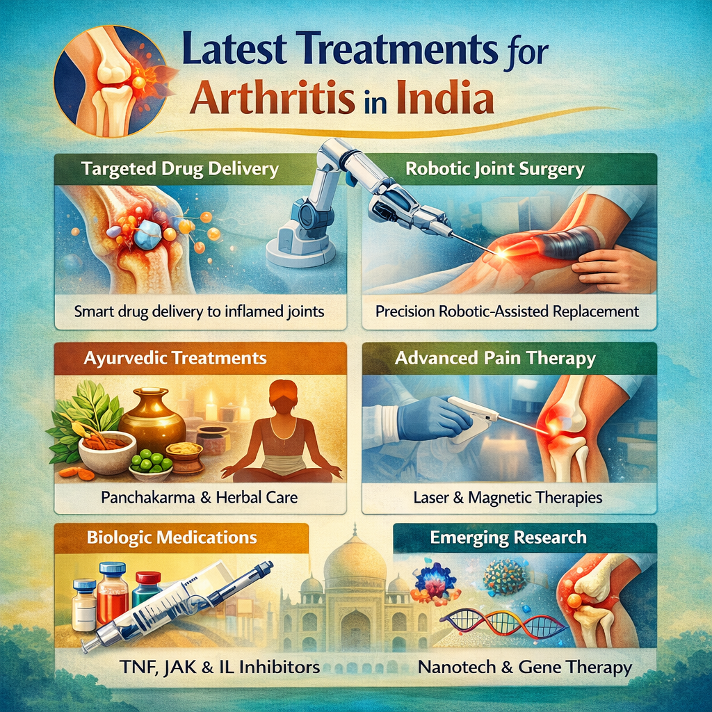 Latest Treatments for Arthritis in India