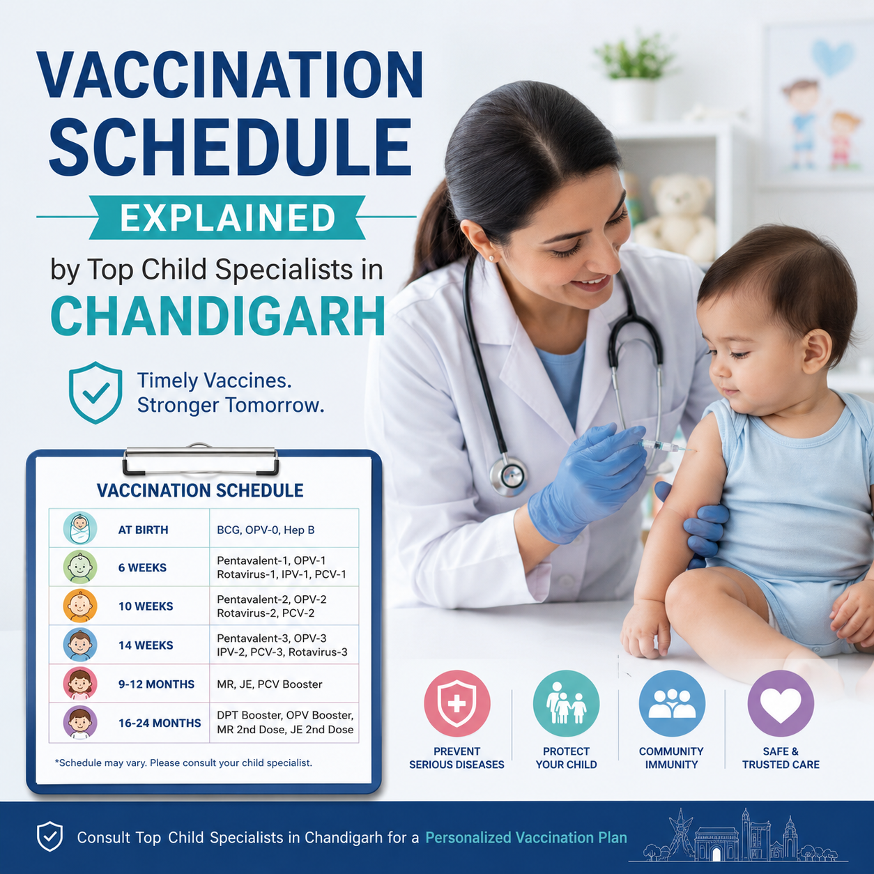 Top Child Specialists in Chandigarh